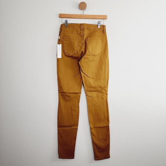 NEW L'agence Marguerite High Rise Skinny Jean Camel Tan - Picture 5 of 8